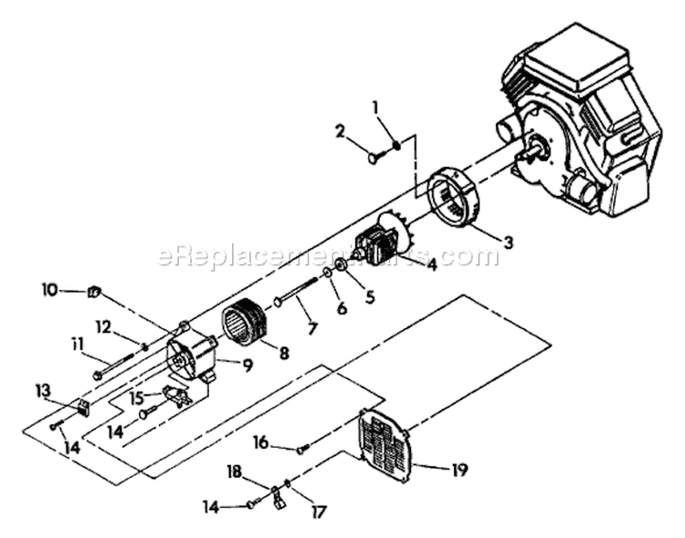 Page A Diagram and Parts List for 9101-0  Briggs and Stratton Generator